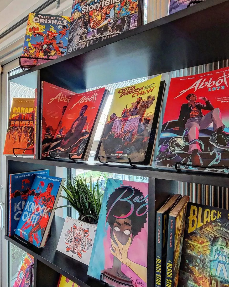 SAUEBLACKTX's tweet photo. The Only Black-Owned Comic Book Store in Texas

📍Gulf Coast Cosmos Comic | 2306 Stuart St, Houston, TX 77004 https://t.co/tNp2huKz5D