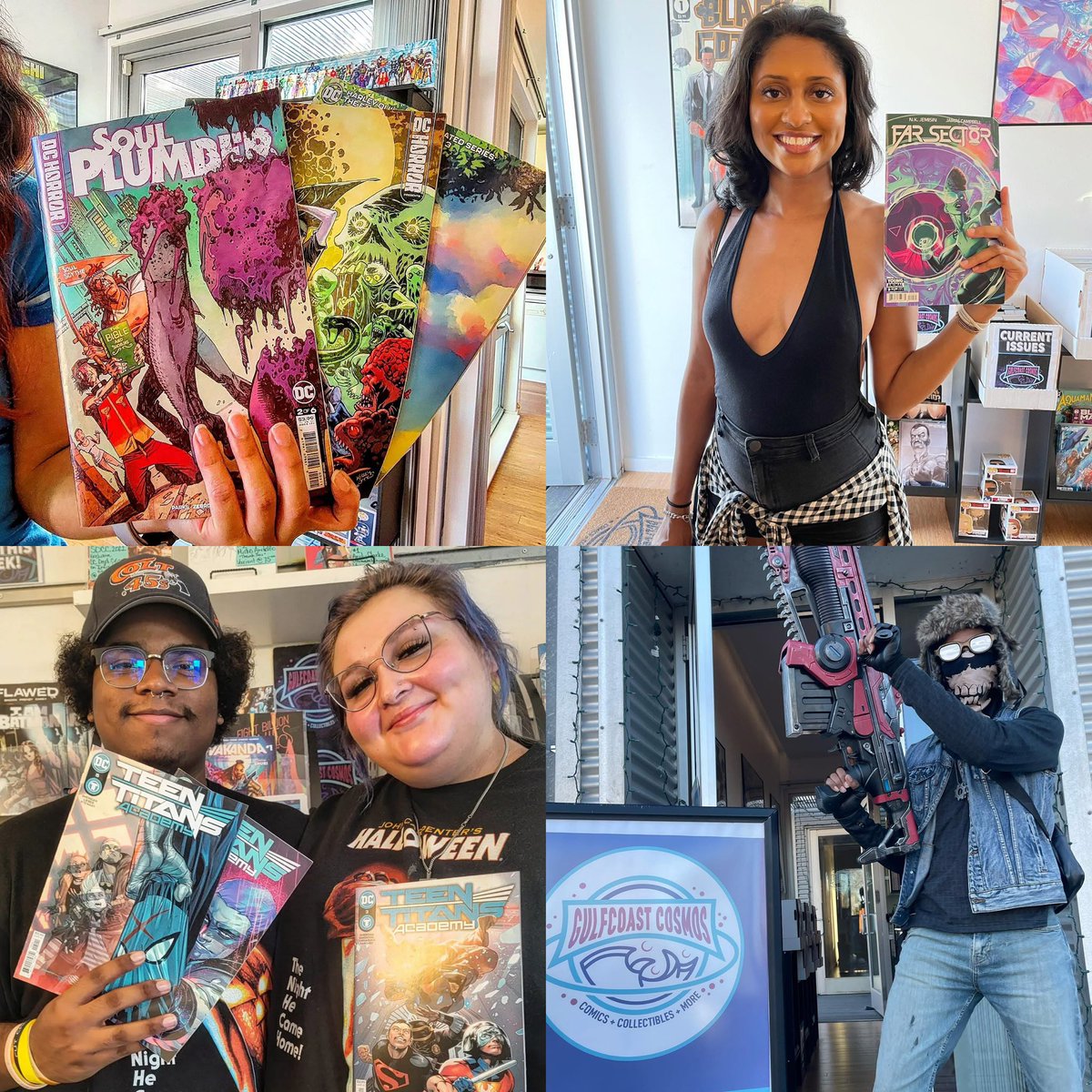 The Only Black-Owned Comic Book Store in Texas

📍Gulf Coast Cosmos Comic | 2306 Stuart St, Houston, TX 77004