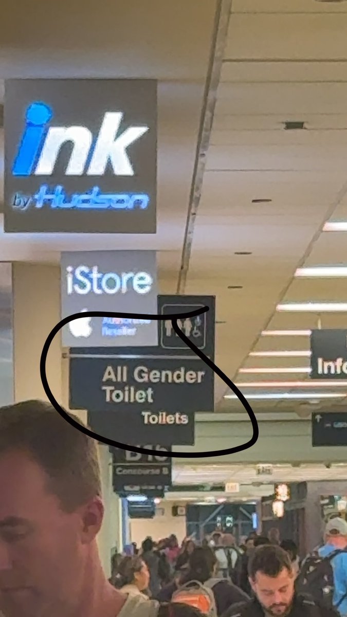 Just visited my first ever all gender bathroom 10/10