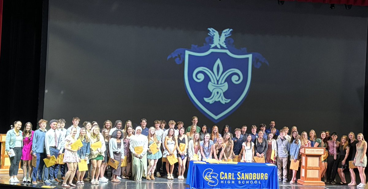 Sandburg Athletics (@eaglesathletics) on Twitter photo Congratulations to the first ever induction class of the Sandburg Chapter of the National Athletic Honor Society! #EaglesFLY Congratulations to the first ever induction class of the Sandburg Chapter of the National Athletic Honor Society! #EaglesFLY