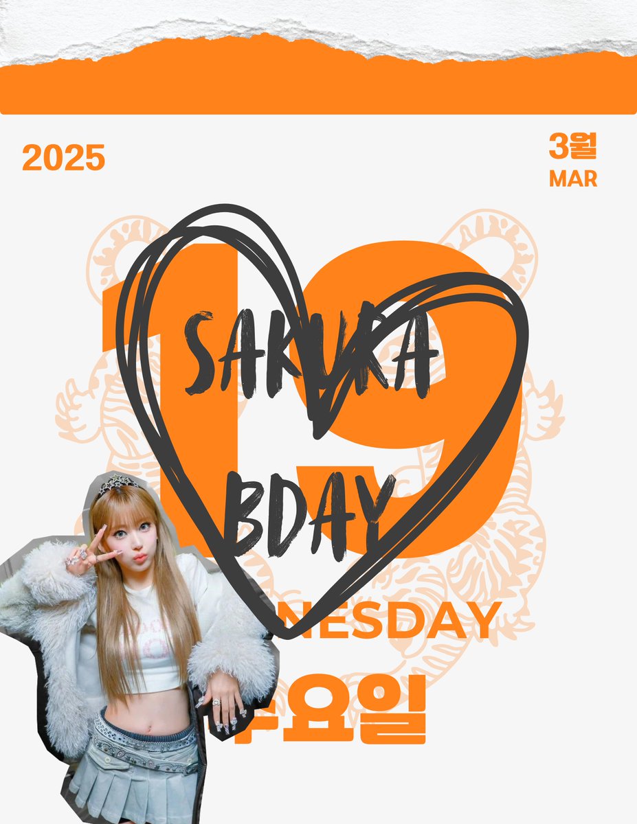 The calendar page has turned—it’s March 19th! Happy Birthday to one of our Pretty maungs, <a href="/szakuchan/">𝓢𝖺𝗄𝗎𝗋𝖺 사꾸꾸</a> ! Let’s wish her all the best on her special day. Stay healthy and happy always! 🧡