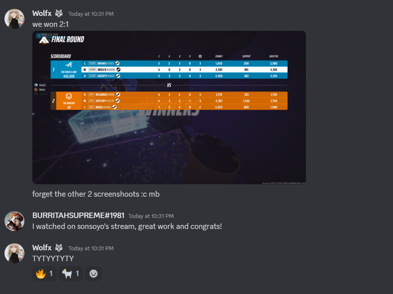 Wolfx_exe's tweet photo. Dado q quedo 1 spot mas para la ProLeague NA jugamos un BO3 final por el cupo... Y GANAMO LA CONCHETUMADREEEEWN TAMO EN LA PROLEAGUE
BORA CARBOS EL UNICO TEAM DE SA EN LA PROLEAGUE
@BransYAH_ @6rooty (perdon por ser tan troll) los amo
@reachthefinals 🥳🥳🥳 https://t.co/b7jiezd6zk