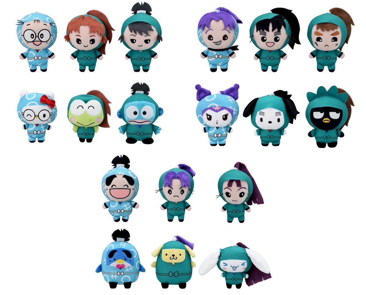 忍たま乱太郎【プライズ】 忍たま乱太郎×サンリオキャラクターズ