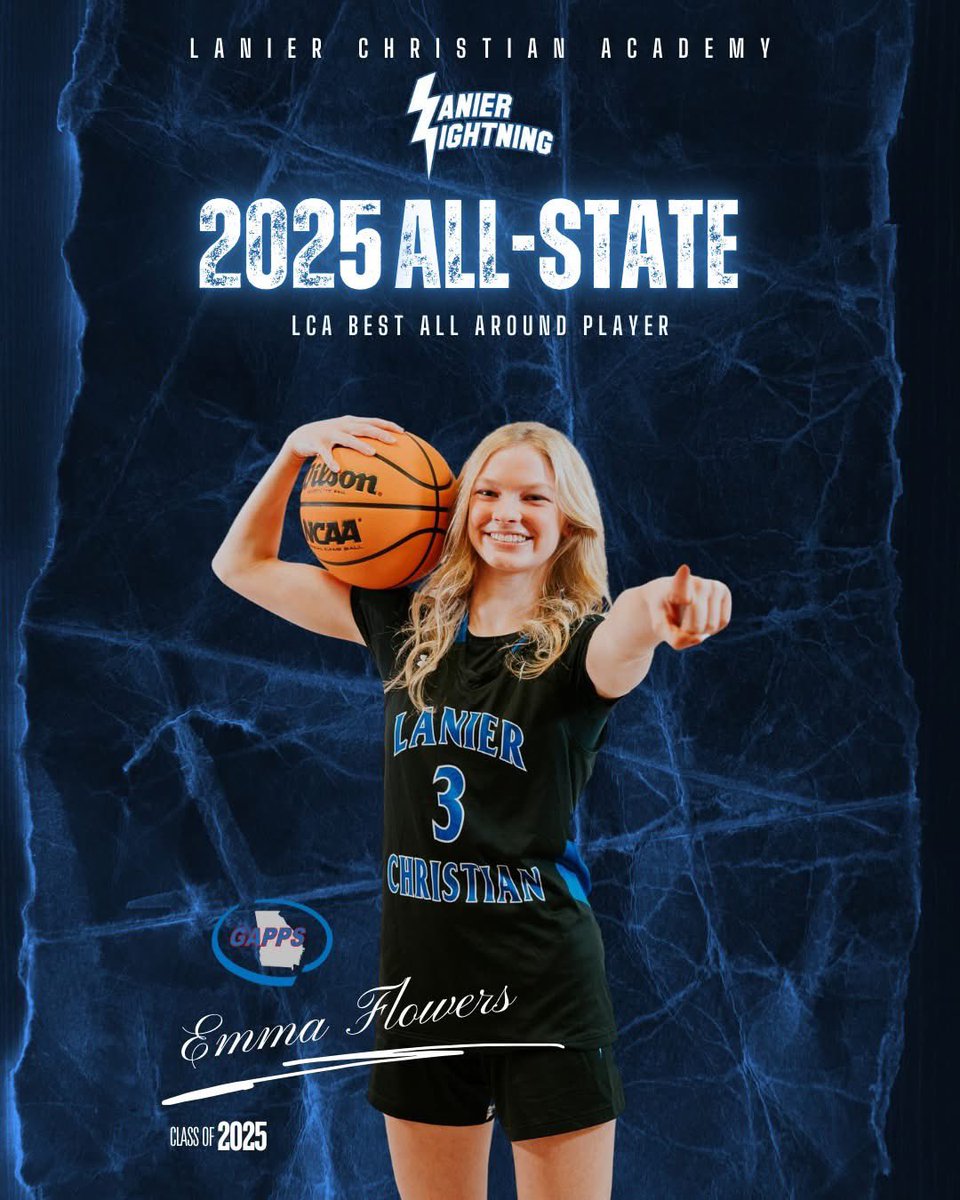 LCALadyLightning🏀 (@lcaladybball) on Twitter photo Congratulations to senior <a href="/emmaflowers33/">Emma Flowers</a> for being selected to the GAPPS Region II All-State team and named the Lady Lightning Best All-Around Player of the Year. Congratulations Emma. We are so proud of you. #WeAreLCA #weloveourathletes💙💚 #trueblue Congratulations to senior <a href="/emmaflowers33/">Emma Flowers</a> for being selected to the GAPPS Region II All-State team and named the Lady Lightning Best All-Around Player of the Year. Congratulations Emma. We are so proud of you. #WeAreLCA #weloveourathletes💙💚 #trueblue