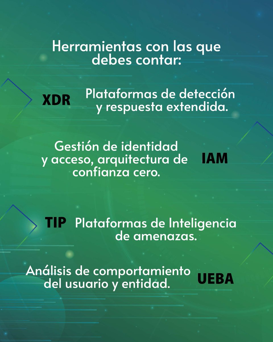 CybertechVzla's tweet photo. Los ciberataques evolucionan y la ciberseguridad también, te mostramos las herramientas más usadas para proteger tu empresa. https://t.co/iuQsgxtSMP