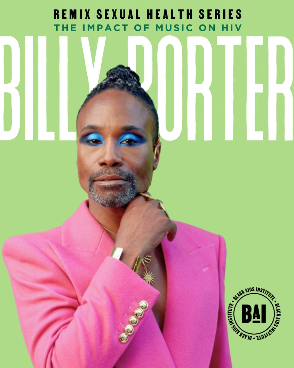 blackaids's tweet photo. "Silence equals death." Billy Porter’s legacy is one of courage, authenticity, and unwavering advocacy for those living with HIV/AIDS. 

Learn More Knowing Your Status: https://t.co/VDxqo7iban

#LetsStopHIVTogether https://t.co/yDvFwECfY5