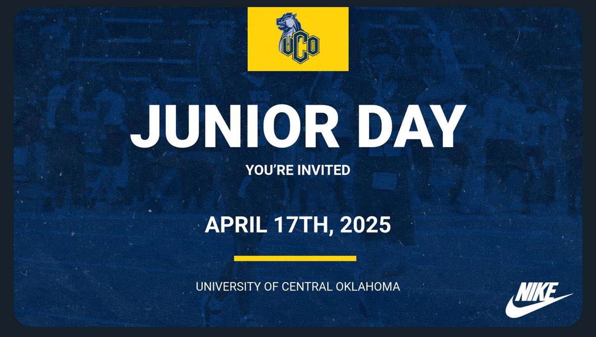 Zane Viegra (@zviegra) on Twitter photo Excited to visit UCO. Thank you for the invite <a href="/Coach_TPearson/">Thomas Pearson</a>
<a href="/PlayBookAthlete/">PLAYBOOK ATHLETE</a> <a href="/QBHitList/">QBHitList.com</a> <a href="/QBUniverseQBU/">QBUniverse</a> <a href="/PrepRedzoneKS/">Prep Redzone Kansas</a> <a href="/sixstarfootball/">Six Star Football | PLUS+</a> <a href="/UCOBronchos/">UCO Bronchos</a> Excited to visit UCO. Thank you for the invite <a href="/Coach_TPearson/">Thomas Pearson</a>
<a href="/PlayBookAthlete/">PLAYBOOK ATHLETE</a> <a href="/QBHitList/">QBHitList.com</a> <a href="/QBUniverseQBU/">QBUniverse</a> <a href="/PrepRedzoneKS/">Prep Redzone Kansas</a> <a href="/sixstarfootball/">Six Star Football | PLUS+</a> <a href="/UCOBronchos/">UCO Bronchos</a>