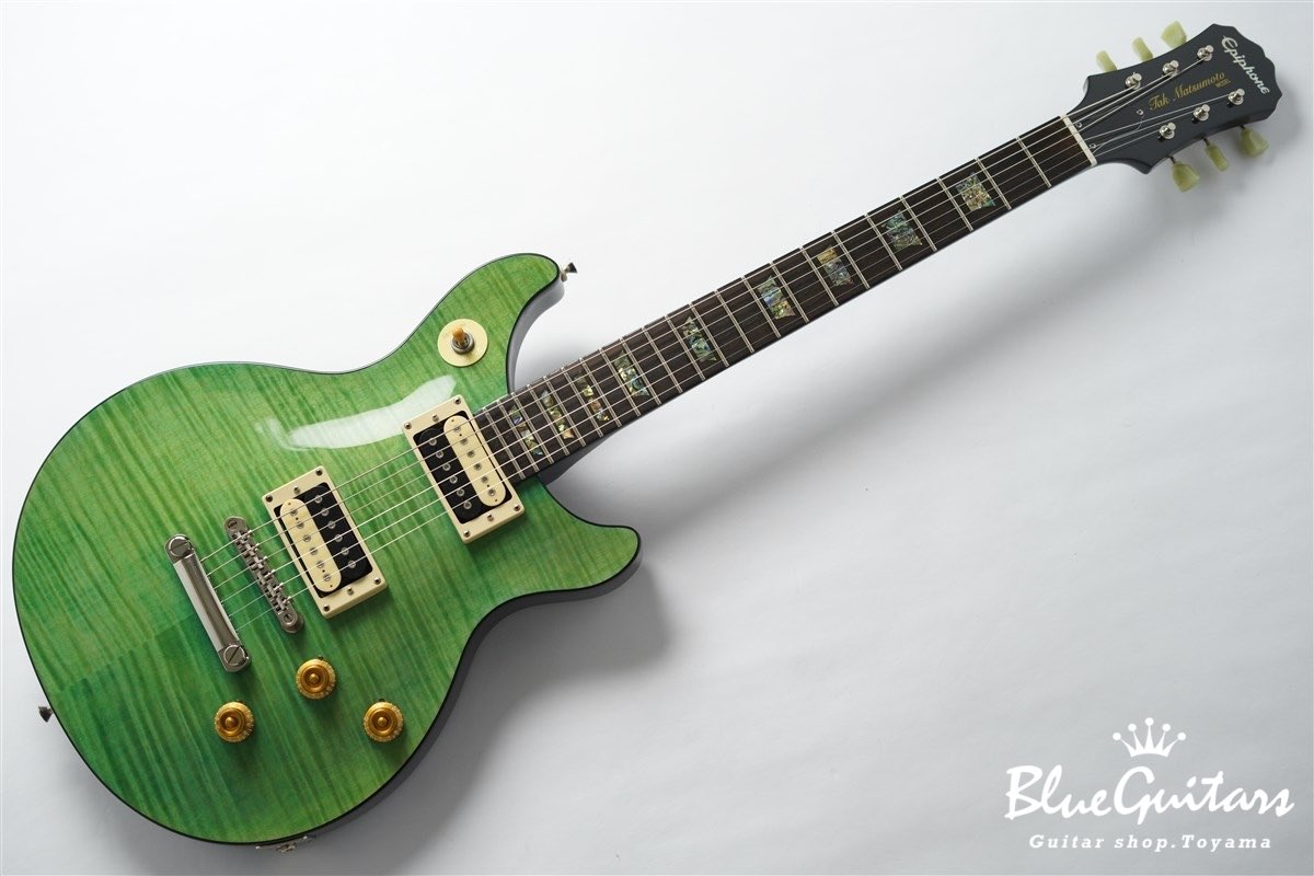 ギター Epiphone Tak DC Plus Top Aqua Blue ギター Epiphone Tak DC Plus Top Aqua Blue Epiphone / Tak Matsumoto