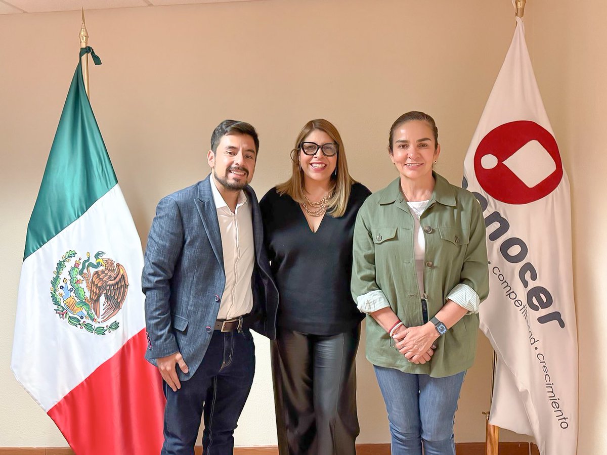 Sostuvimos una fructífera reunión con la Directora General de <a href="/ConocerMx/">Conocer MX</a> , la Mtra. Guillermina Alvarado en donde nos acompañó la Presidenta del Consejo Directivo del <a href="/IapChiapas/">IAP CHIAPAS</a> , la Mtra. Lysette Raquel Lameiro Camacho.

<a href="/Claudiashein/">Claudia Sheinbaum Pardo</a> <a href="/LuisaAlcalde/">Luisa Alcalde</a> <a href="/ramirezlalo_/">Eduardo Ramírez</a> <a href="/CaroRangelG/">Carolina Rangel Gracida</a>