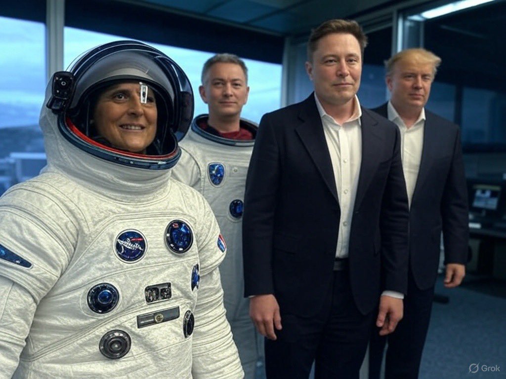 rahul____ji's tweet photo. After spending 9 months on ISS, finally #SunitaWilliams along with astronaut #Wilmore return to Earth safely after Crew 9 Dragon splashdown in Florida #sunitawilliamsreturn
#NagpurViolence
#BeWiseChooseRight
#NASA
#SpaceX
#ElonMusk
#NASALive https://t.co/amNnH9preK