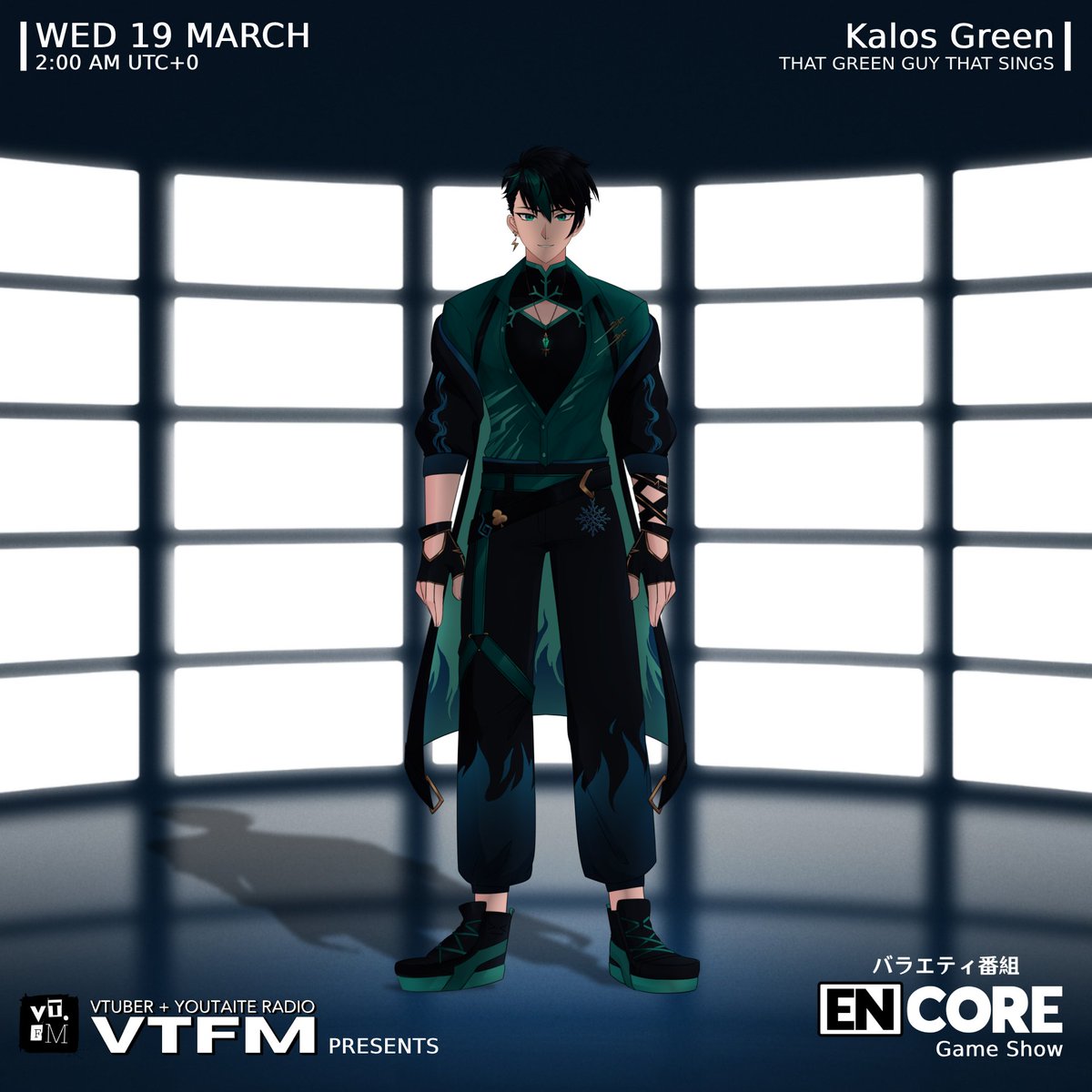 KalosGreen's tweet photo. 『🔴 Stream Announcement!📷 』
I uh am gonna be here and probably fail every question in 10 mins!
📷https://t.co/sVAWn7hJM4
#InukamiLive #VTFMEncoreShow https://t.co/KZjqxMbgx6