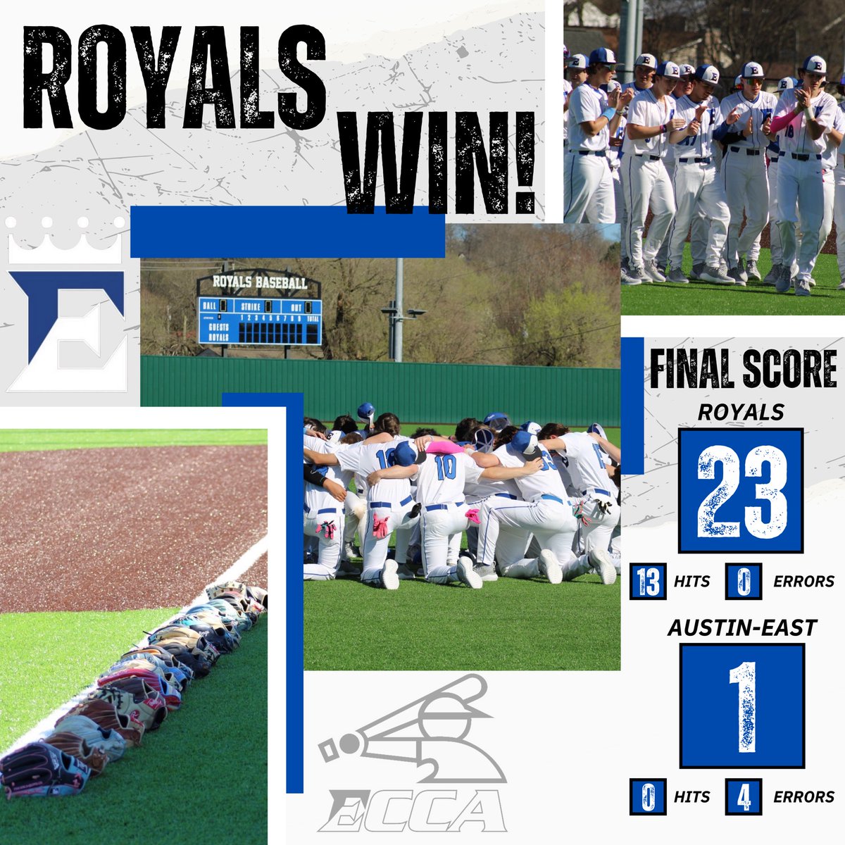 Eagleton College and Career Academy Baseball (@eccabbroyals) on Twitter photo 
