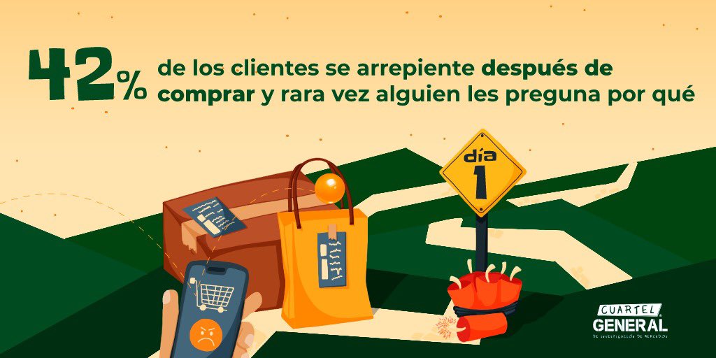 Conoce los 3 errores más comunes en el #CustomerJourney.    #Aunhaymuchopordescubrir #Lainvestigacionflexible

instagram.com/cuartelgeneral…