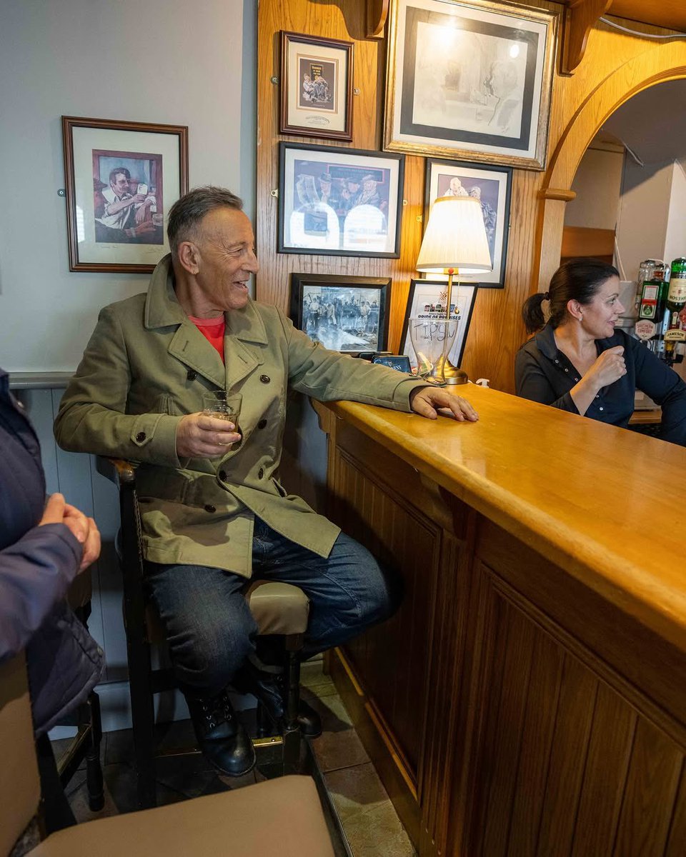 RcSpringsteen's tweet image. Happy St. Patrick&apos;s Day from all of us on E Street!