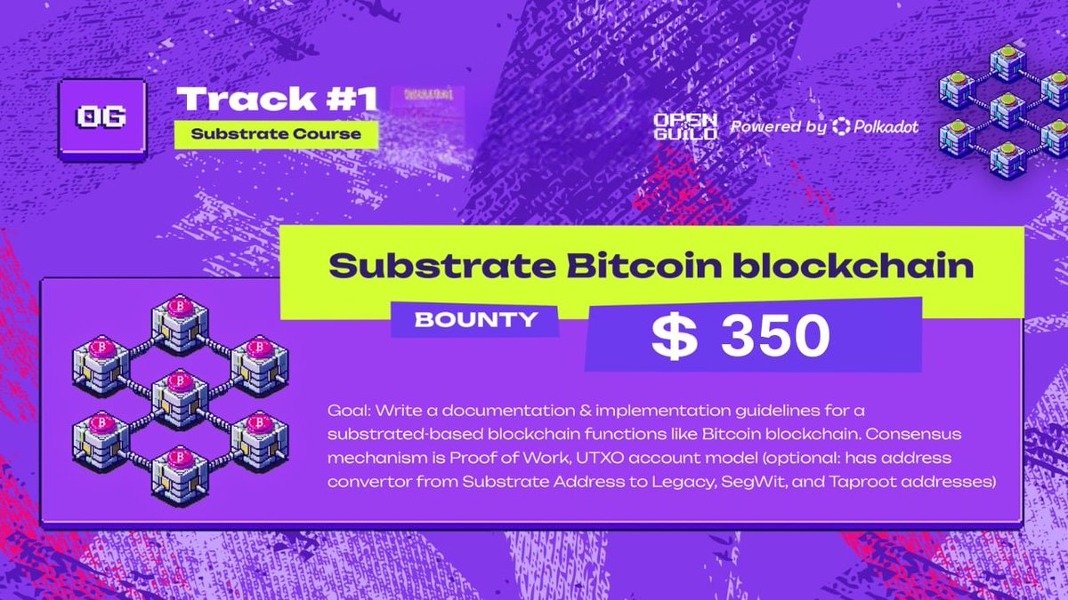 danielbui_12's tweet photo. @openguildwtf  onboarded me to Polkadot
@openguildwtf help me to build product on Polkadot ecosystem
@openguildwtf made it easy to learn Substrate

Now, I can build my own blockchain with Substrate!

A huge thank you to @openguildwtf! https://t.co/tBhqeEjjKk