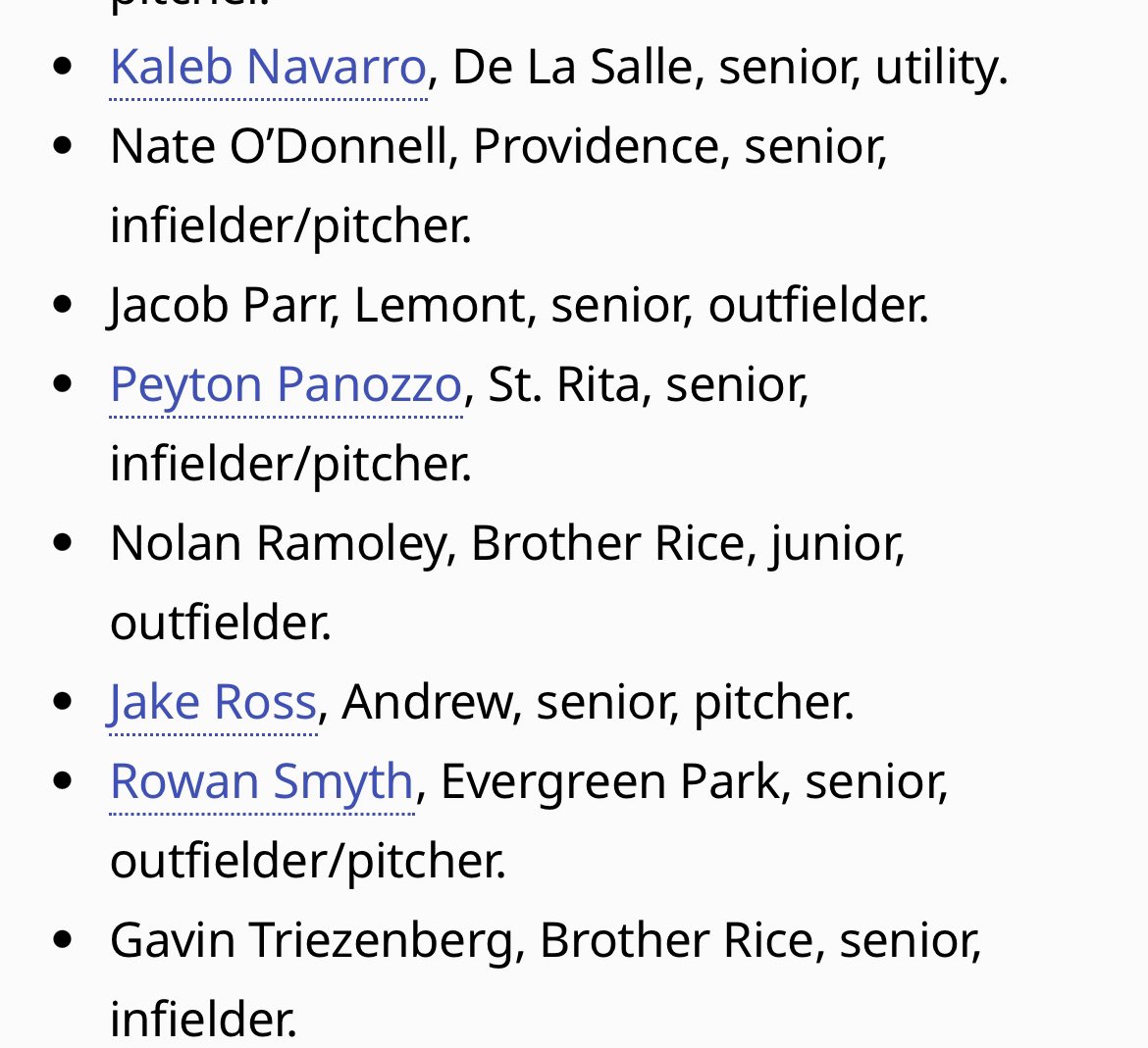 Blessed to be a Top 25 “Players to Watch” in the Southland Area!
<a href="/chicagotribune/">Chicago Tribune</a>