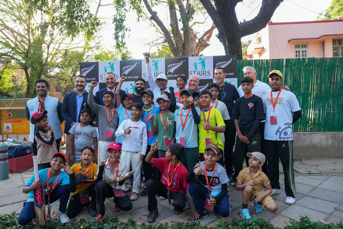 chrisluxonmp's tweet image. Nothing unites New Zealand and India more than our shared love of cricket.