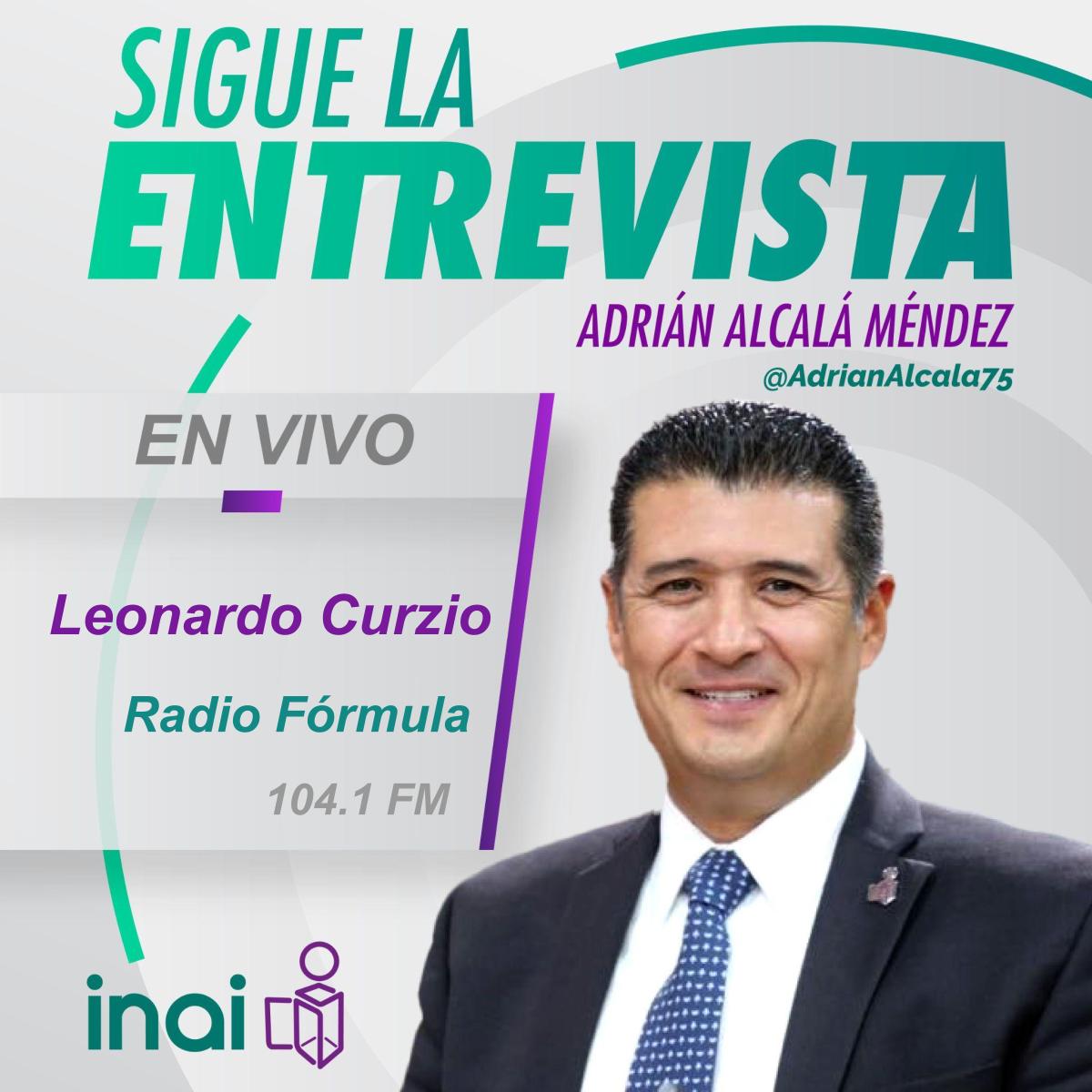 INAI (@inaimexico) on Twitter photo 📌🎙#AlAire el comisionado presidente <a href="/AdrianAlcala75/">Adrián Alcalá</a> con <a href="/LeonardoCurzio/">Leonardo Curzio</a> en <a href="/Radio_Formula/">Grupo Fórmula</a>
📻 Síguela #EnVivo por 👉🏻 ow.ly/yZEZ50OGl27 o por el 104.1 FM 📌🎙#AlAire el comisionado presidente <a href="/AdrianAlcala75/">Adrián Alcalá</a> con <a href="/LeonardoCurzio/">Leonardo Curzio</a> en <a href="/Radio_Formula/">Grupo Fórmula</a>
📻 Síguela #EnVivo por 👉🏻 ow.ly/yZEZ50OGl27 o por el 104.1 FM