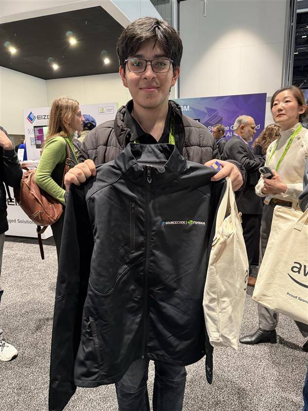 SourceCodeCorp's tweet image. The @SourceCodeCorpbooth was packed with energy, great conversations, and cutting-edge AI innovation. Huge thanks to everyone who stopped by—if you haven’t yet, don’t miss your chance to check out Gryf, our suitcase-sized supercomputer, and chat with the team.
