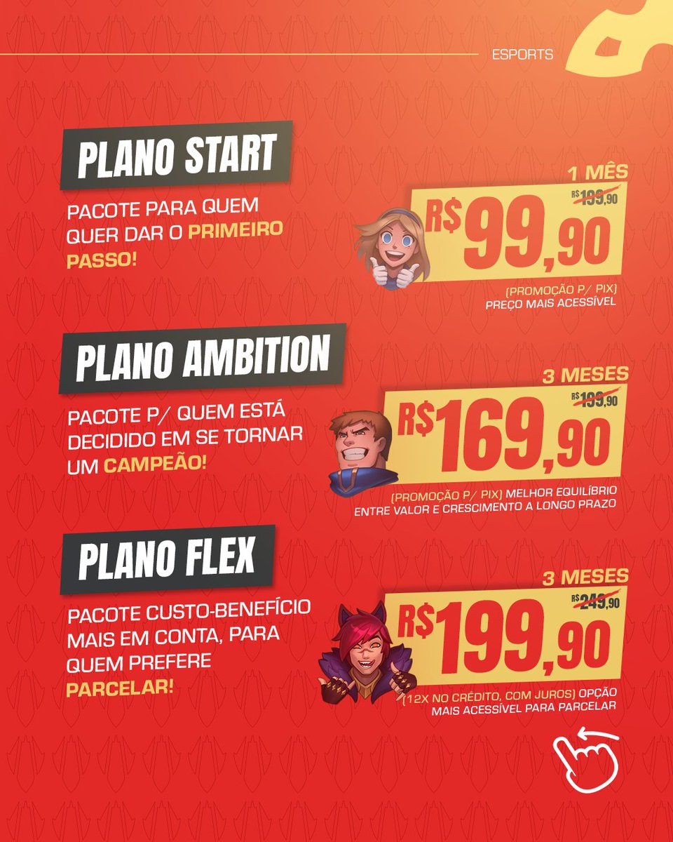 CONHEÇA OS NOSSOS PACOTES PROMOCIONAIS 2025! 🔥

Na We Plash! Academy, você tem acesso a atividades práticas, um ambiente de alta performance criado por profissionais e um plano que se adapta a você!

💡 Escolha o seu pacote:

1️⃣ R$ 99,90 - Start 💠 (1 mês de acesso, ideal para