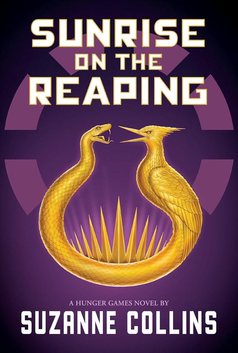 Only 9 chapters in, but Suzanne Collins, you’ve done it again!!! 🤯 👏🏾 📖 🤓
#HungerGames 
#sunriseonthereaping