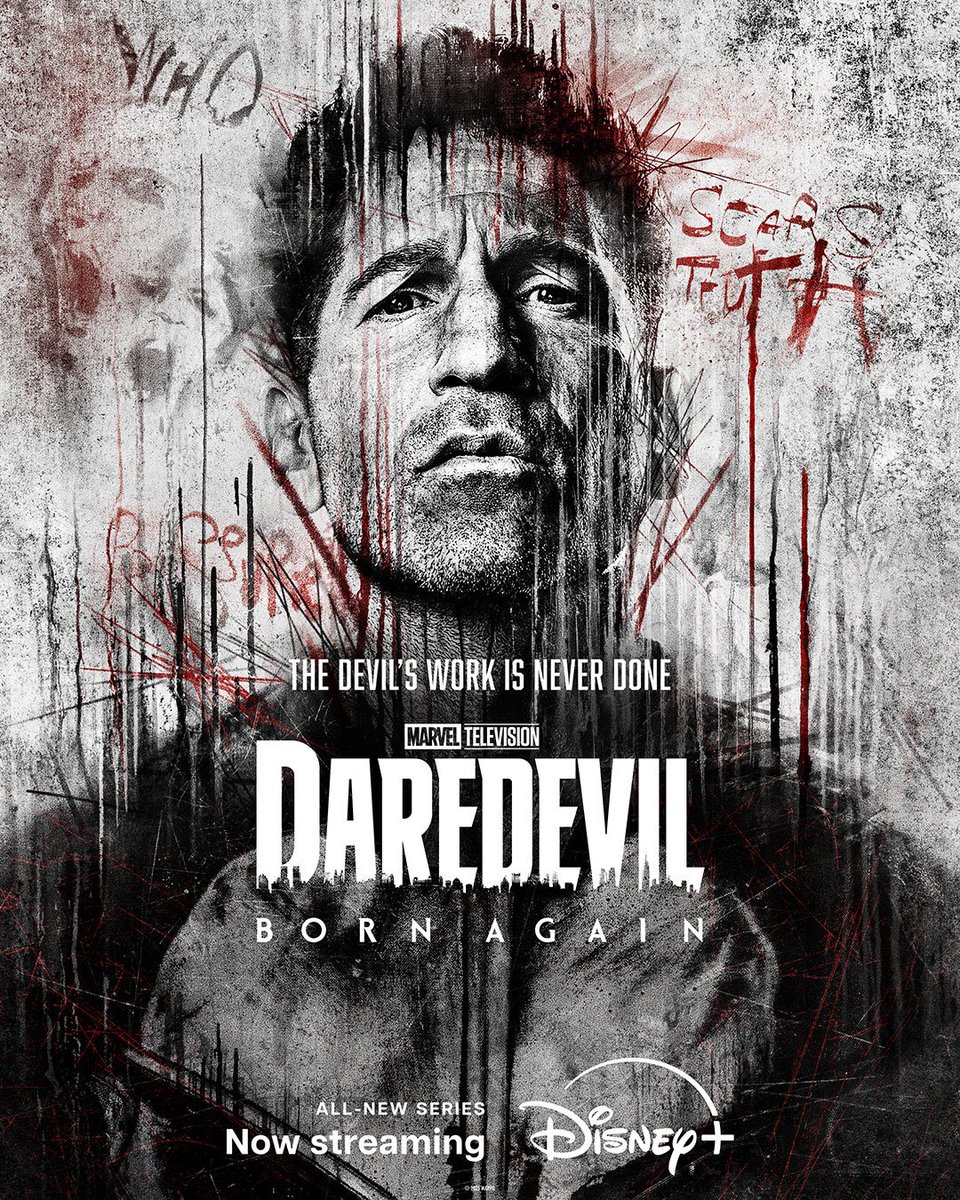 SacredGlitch1's tweet photo. First poster for Jon Bernthal as The Punisher in ‘DAREDEVIL: BORN AGAIN’ https://t.co/wcGqmKI1gw
