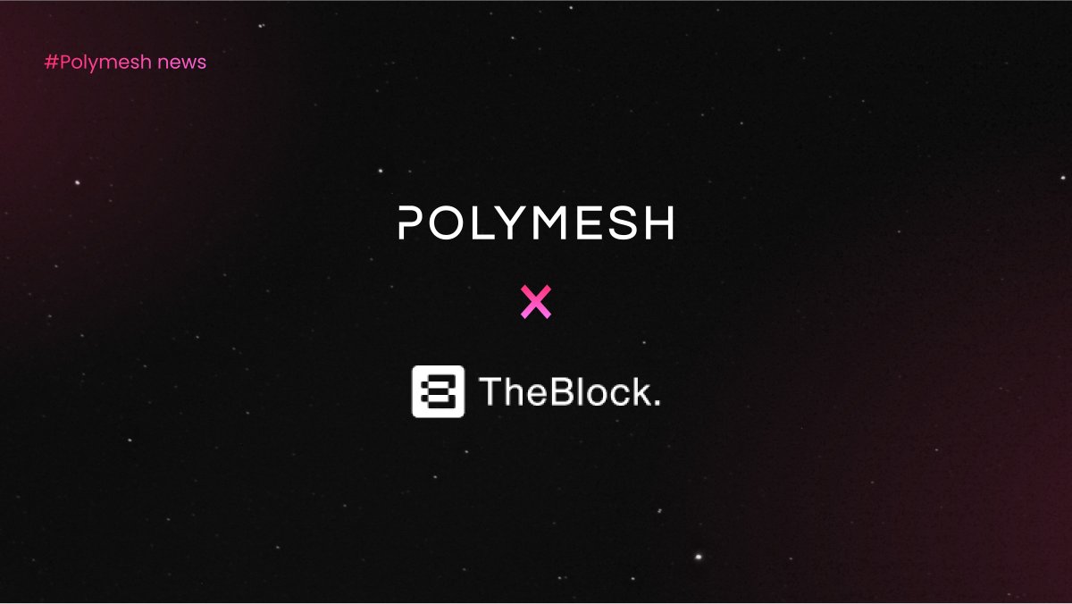 Polymesh x @theblockdubai 🙌🏼

Thrilled to announce this new partnership that sees Polymesh expand into the #UAE 🇦🇪 with a dedicated Polymesh team member at TheBlock.

TheBlock. is Dubai's premier hub for #blockchain and digital asset innovation, where industry leaders, investors,
