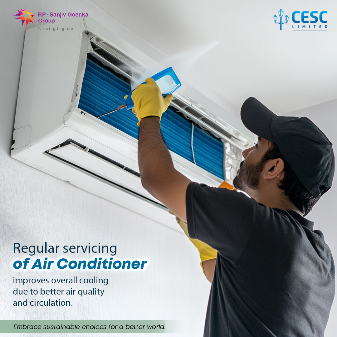 CESCLimited's tweet image. Embrace sustainable choices for a better world.

#CESC #LightingUpLivesWithCESC #ACServicing #EcoFriendly #EnergyEfficiency #SustainableChoices