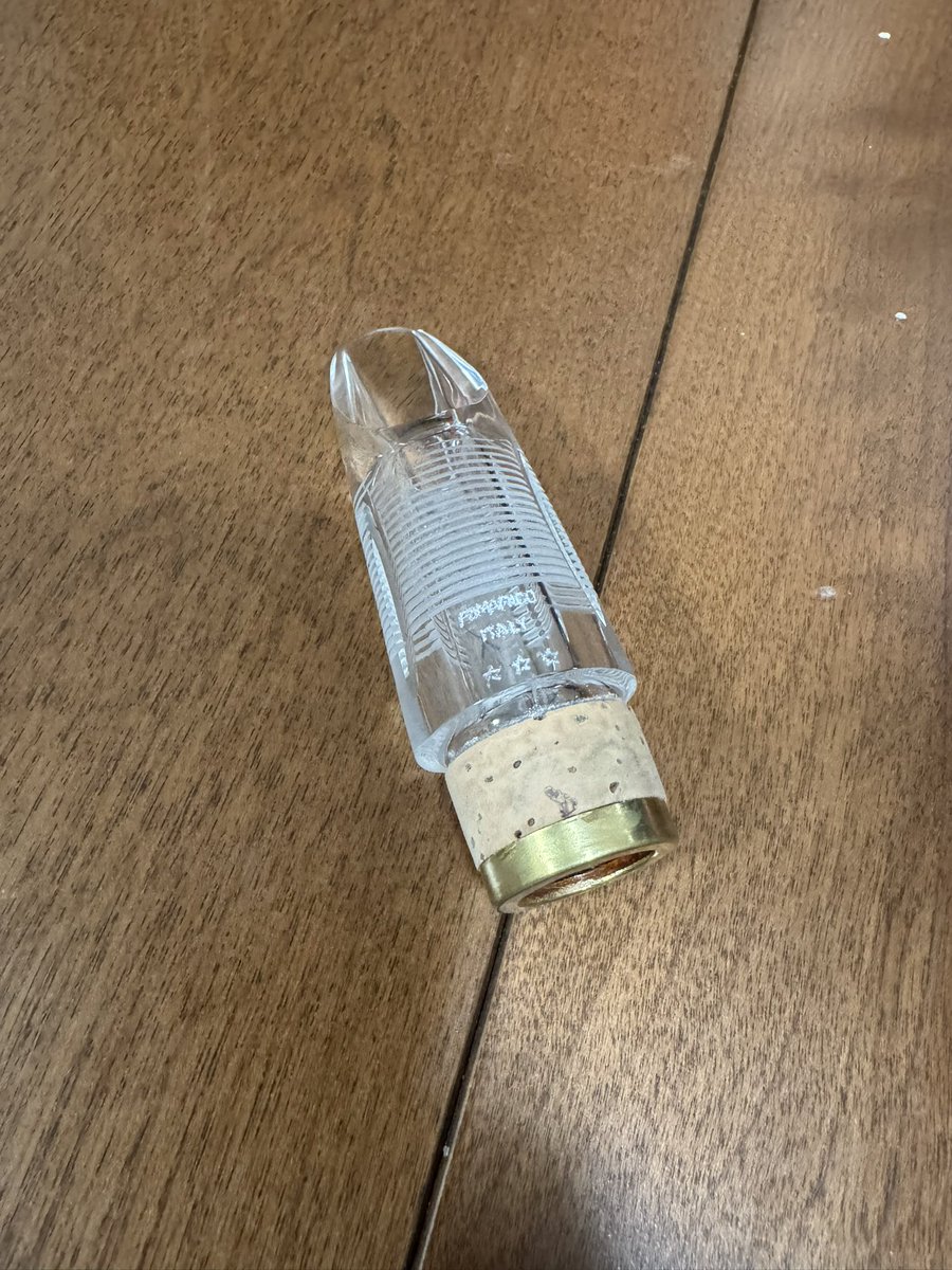 klarinetyamada's tweet image. MNG
#Pomarico #clarinet #mouthpiece #clear #ポマリコ #クラリネット #マウスピース #透明