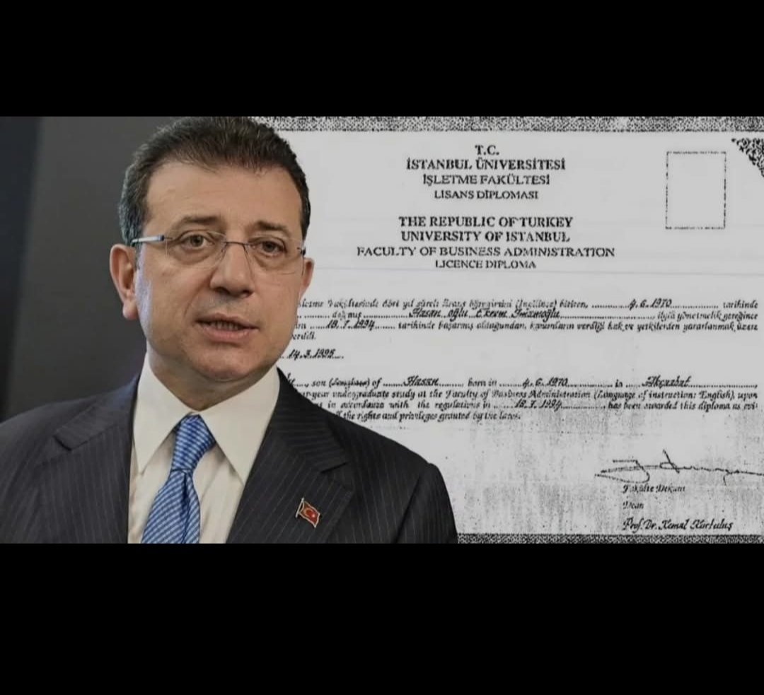 BIRDIRBIR02's tweet photo. Cehaletin temsili olan toplulukta deynek tutmak kolay Ekrem İmamoğlu'nun diplomasının iptal kararı üniversitesi üyelerinin görevi DEĞİLDİR kanun var yönetmelik var yargı var karar verecek Kurum YÖK tür Asılsız Haber başlığı  hazırlamak Siyasetin Gücüdür.#istanbulueniversitesi https://t.co/UT7rAVUDZ4