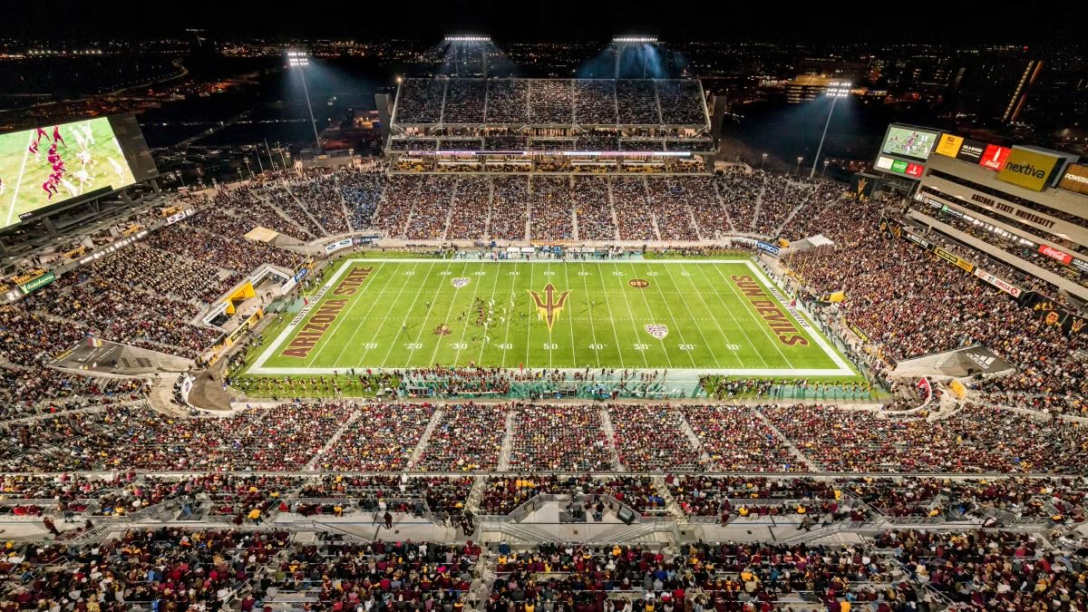 After a great conversation with coach I am glad and blessed to receive a from Arizona state university!!Go Sun Devils🔥🔥