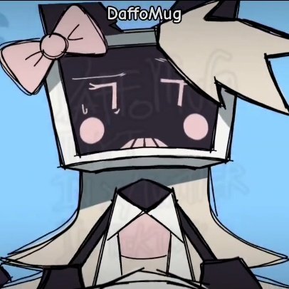 RubyFpe_'s tweet image. 🎀: Many people don&apos;t like my face reveal. . .  I should have never took this tv head off. . .