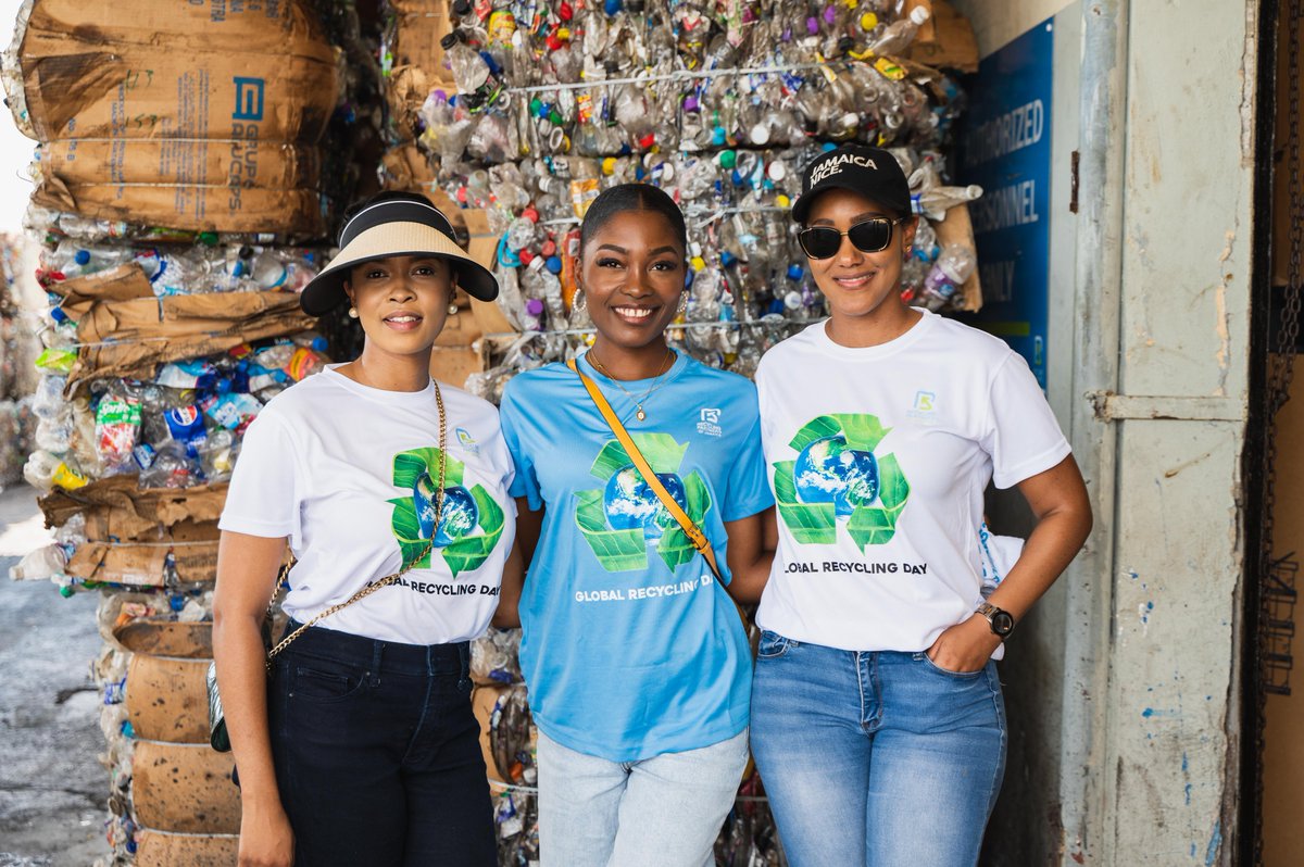 RecyclingJA's tweet photo. What an incredible day of teamwork, learning, and friendly competition at the RPJ Sort It Out Challenge! 

A huge THANK YOU to all participants, supporters, and recycling champions who made today a success! 

#GlobalRecyclingDay #RecycleWithRPJ #SortItOut #SustainableJamaica https://t.co/ysQD78wzOC