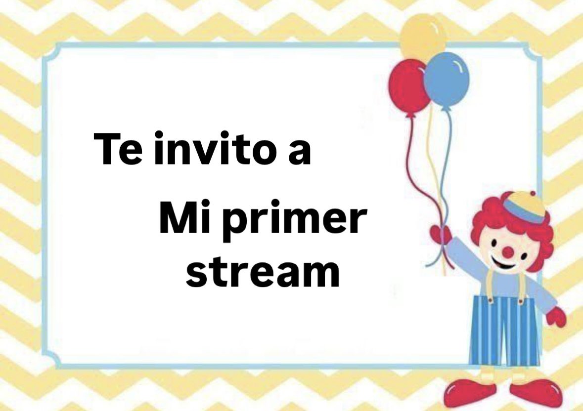 Volví uwu twitch.tv/soyren