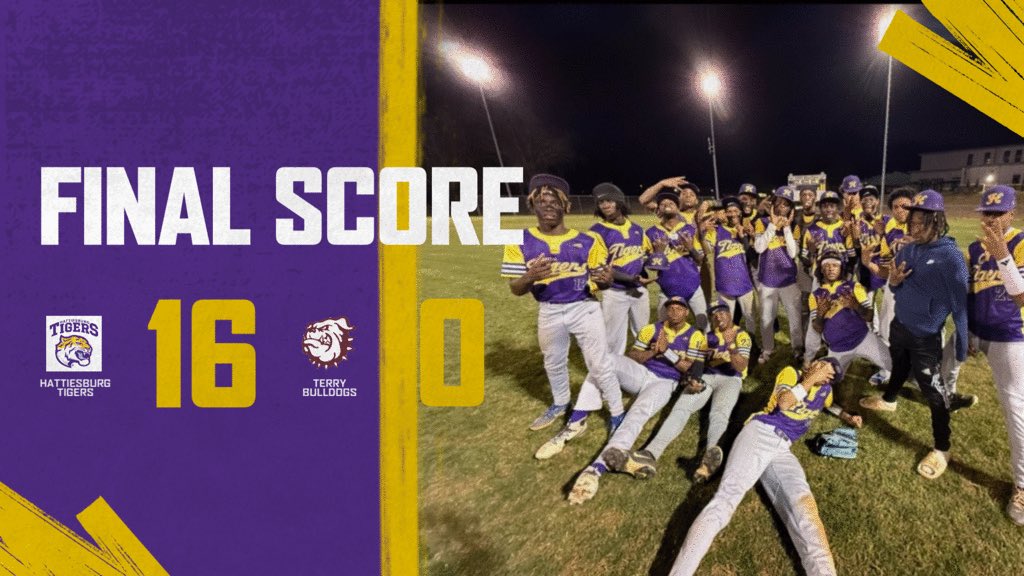 Hattiesburg Tigers Baseball (@hhsbaseball445) on Twitter photo 2 wins tonight! 2 wins tonight!