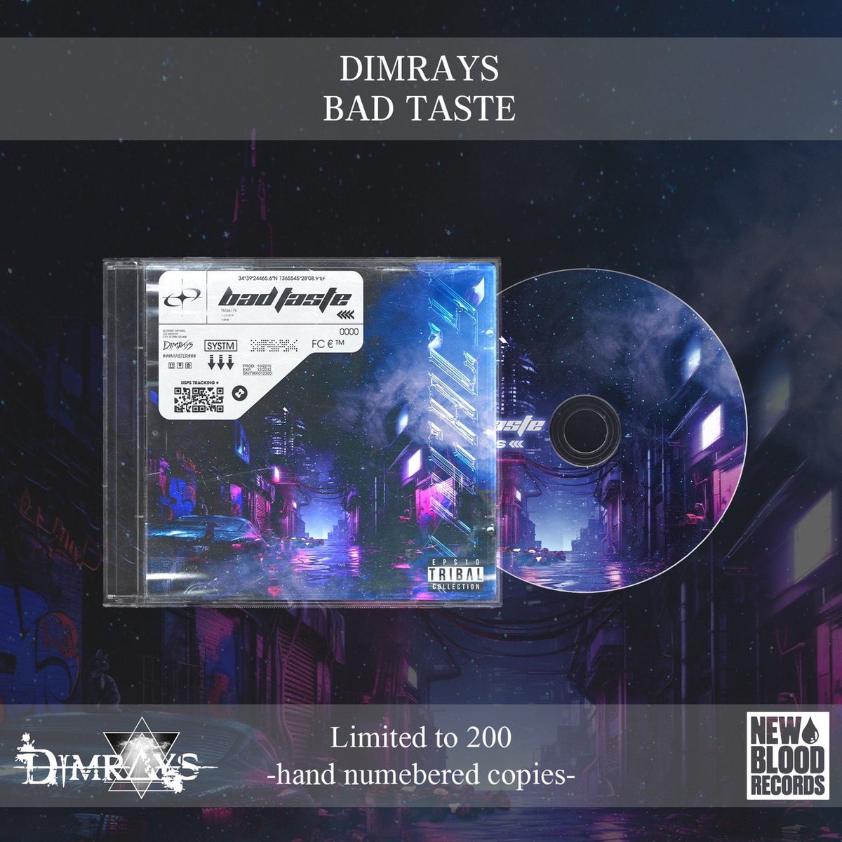 dimrays_info's tweet image. ✨NEW ARRIVAL✨

2025/03/21 下北沢LIVEHOLICより
【 Bad Taste 】 CD販売決定❤️‍🔥

さらに @newbloodrecords にて
2025/03/19 20:00より先行販売いたします。
newbloodrecords.com

メンバーでナンバリングしたので、
ナンバー報告待ってます👍