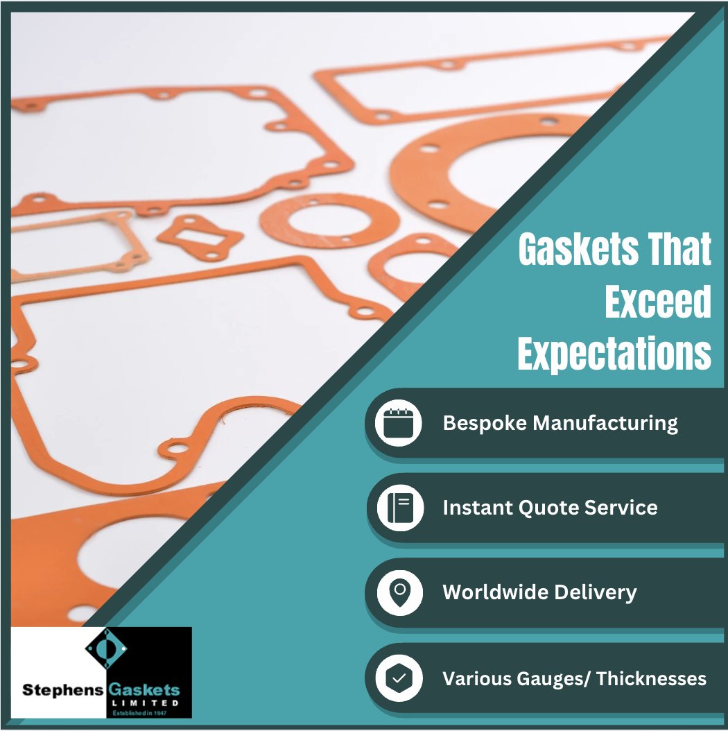 stephensgaskets's tweet photo. Gaskets That Exceed Expectations
Get gaskets designed to deliver exceptional results for your most demanding projects and applications.
Explore now: https://t.co/ia6IDUcxAK
#EngineeringGaskets #StephensGaskets #SealingSolutions #CustomPerformance #PrecisionEngineering https://t.co/4doT0tETYc