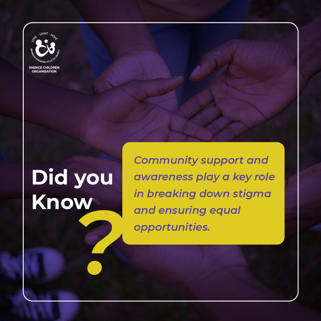 Just as society is responsible for building stigma, we can counter this by breaking discrimination, exclusion and marginalization of people with disabilities.

Join us in making an even bigger impact. Visit shenge.org 

#ShengeCommunity #Rwanda
