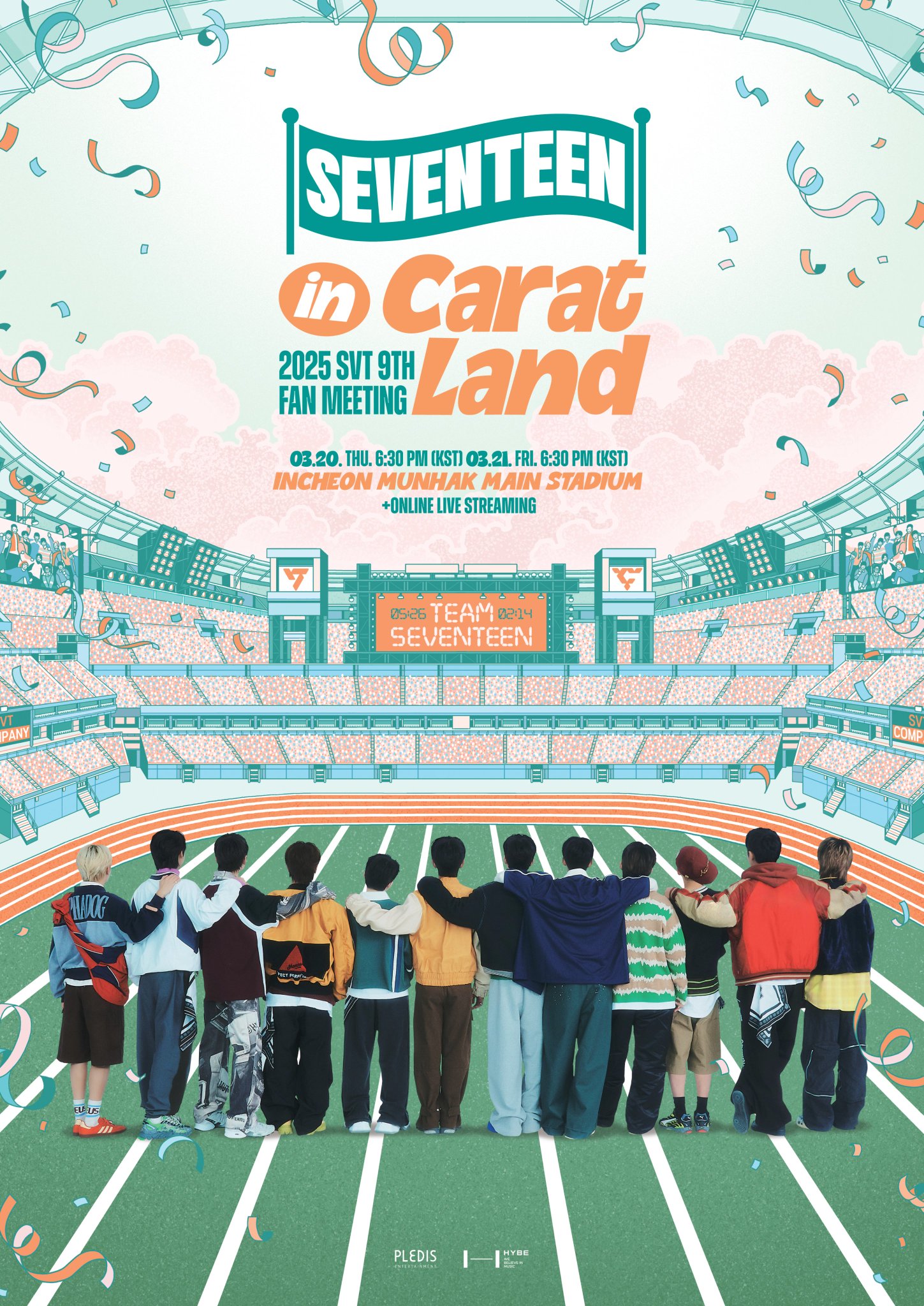 SEVENTEEN CARAT LAND 2025 スタジアムジャケット M SEVENTEEN - Stadium Jacket [2025 SVT 9th Fan Meeting