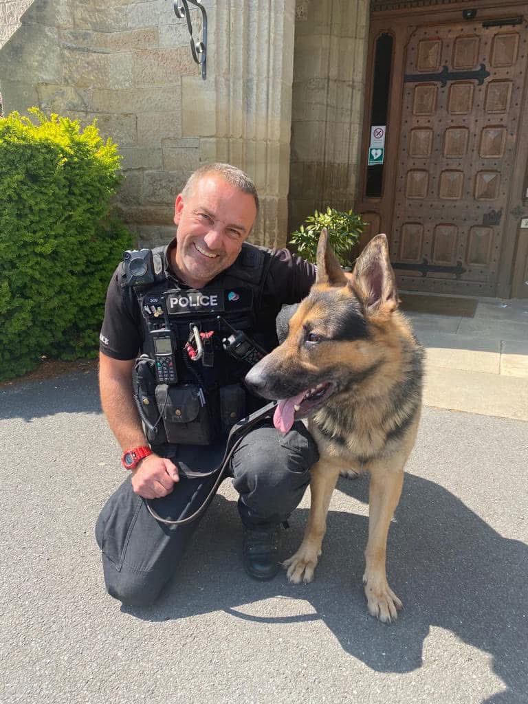 Warwickshire Police Dog Section tweet media