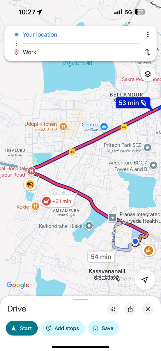 sgcool20's tweet photo. @blrcitytraffic complete failure of traffic management on the Sarjapur Road. I am checking and it is the same condition since 4 hours? Are you taking any action? https://t.co/XYWqeyelCn