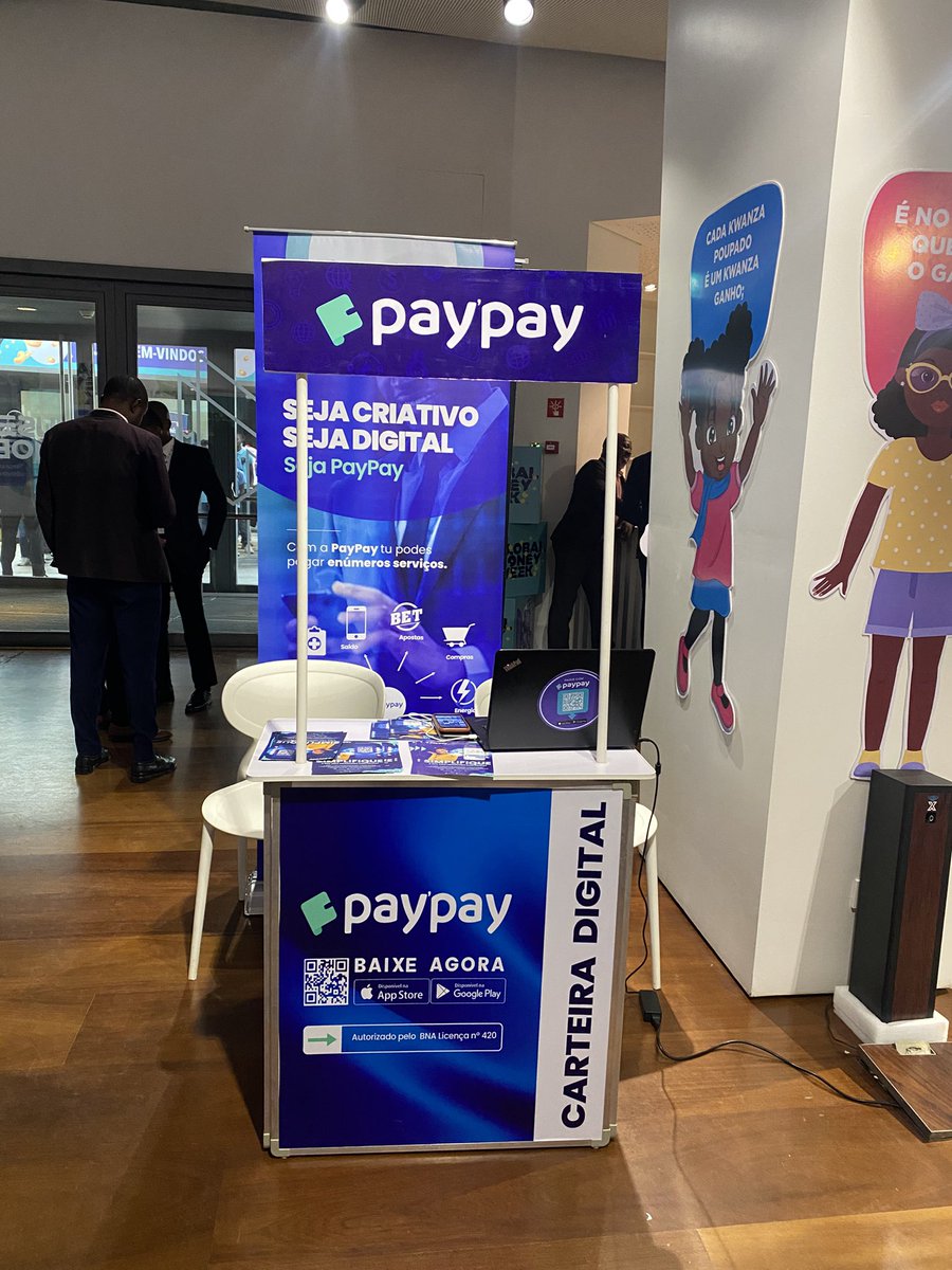 wearepaypay's tweet photo. A PayPay está presente na Global Money Week!
De 17 a 21 de março, participamos ativamente deste evento global que visa promover a literacia financeira para todas as idades.
O evento decorre no Museu da moeda, sob o lema: “Pense antes de seguir, seja sábio com o seu dinheiro”. https://t.co/mNIMGogOZe