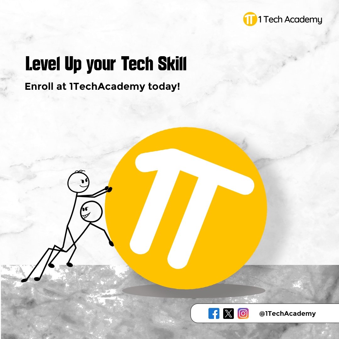 1techAcademy's tweet photo. Unlock your tech potential !. Join 1TechAcademy and gain In-Demand digital skills for the future. 
#LearnTech #1TechAcademy https://t.co/xeTIMOXPvd