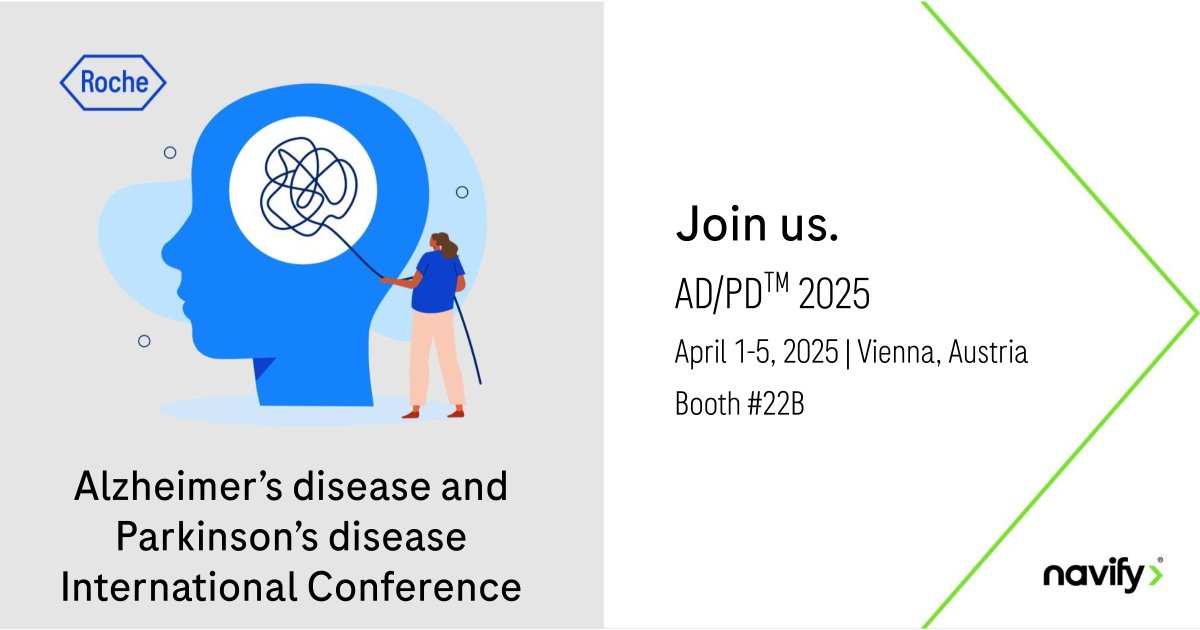 We invite you to join us at the upcoming AD/PD™ 2025 International Conference on Alzheimer’s and Parkinson’s Diseases and related neurological disorders. Schedule a meeting with us at #ADPD2025: spkl.io/6010fsKyG