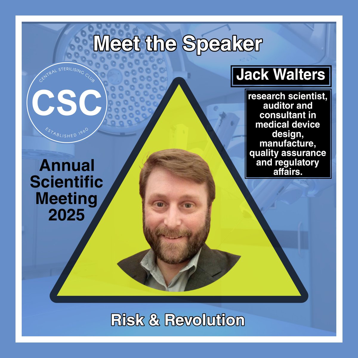 Meet Jack Walters who consults in medical device design share his thoughts on Medical Device Revolutions. buff.ly/VFx8nzu