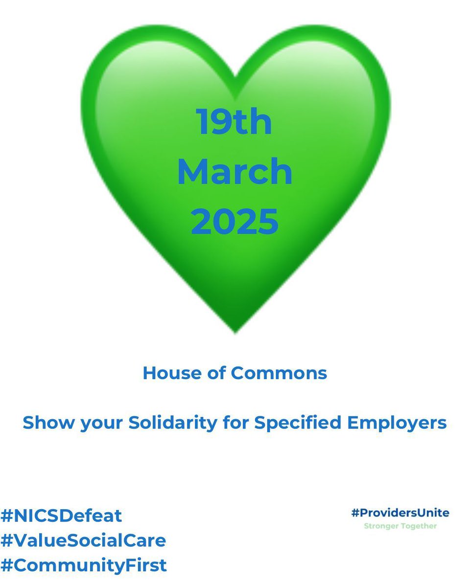 We stand with the dedicated organisations delivering vital care in our communities:

🤝 Social care providers
💙 Health services (GPs, dentists, pharmacists)
🌼 Hospices &amp; SEN transport
✨ Health &amp; care charities

You are the backbone of our system. We see you. We support you.