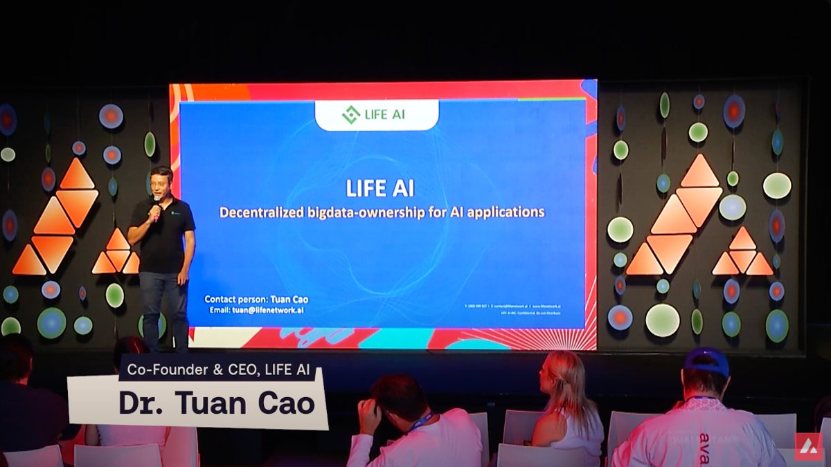 💡 LIFE AI x Avalanche: The Future of Precision Medicine & Blockchain! 🔬  How can blockchain revolutionize healthcare? At the Avalanche Summit LATAM,  LIFE AI revealed how #DeSci is transforming biotech &