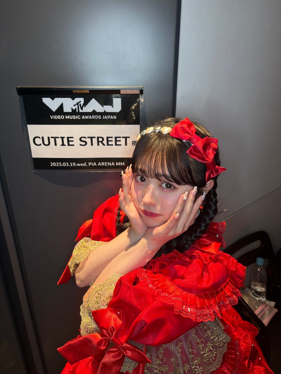 ありがとうございました🌸◦° CUTIE STREET 赤色担当の佐野愛花です