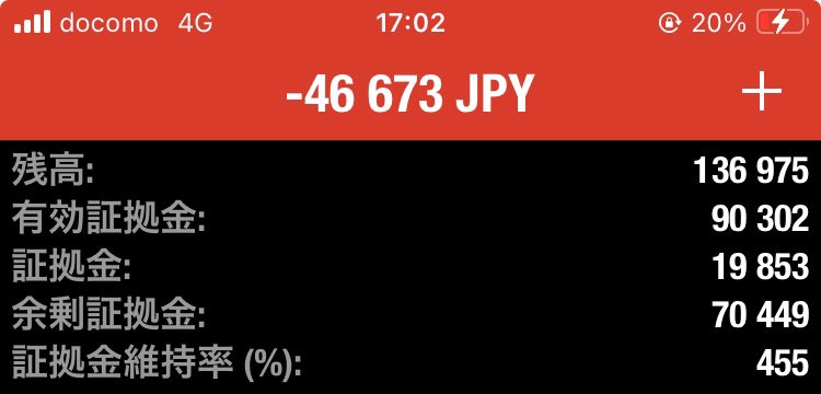 だめだなー😂せっかくいい感じに増えたのに増えるとロット上げてムキになってしまう〜