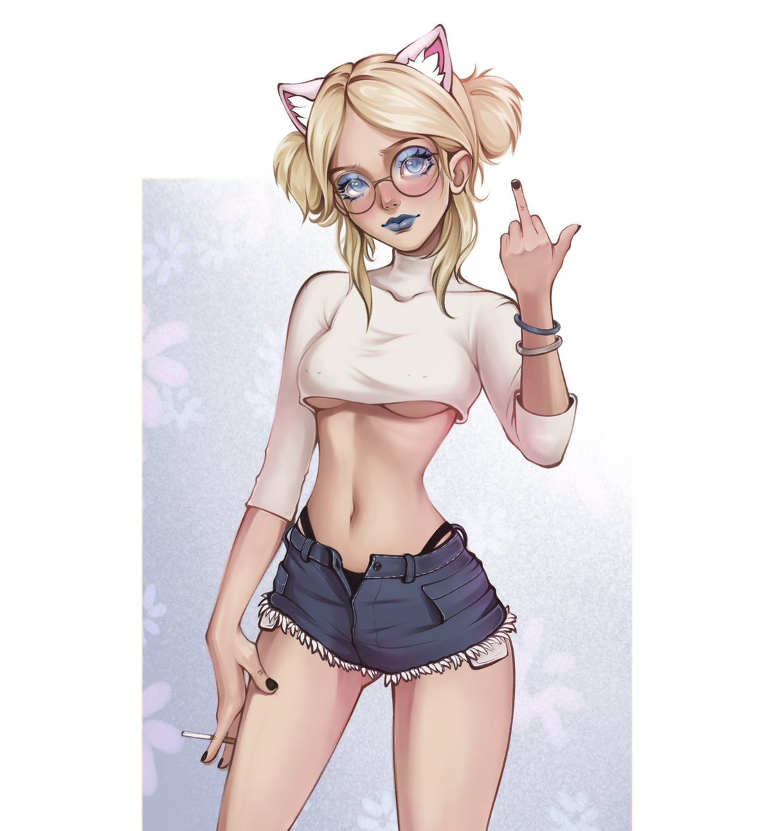 Hey!✨☺️

~ Commission art work 🤍

#artmoots